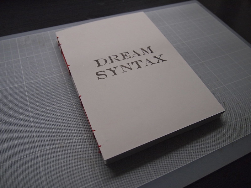 Dream Syntax (A Collection of 102 dreams from 2008-2013), and a Dream Generated from Other Dreams.
